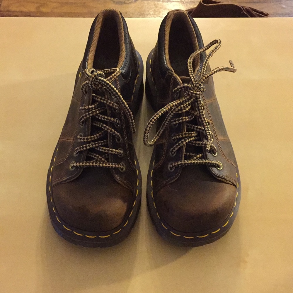 Brown Dr. Martens